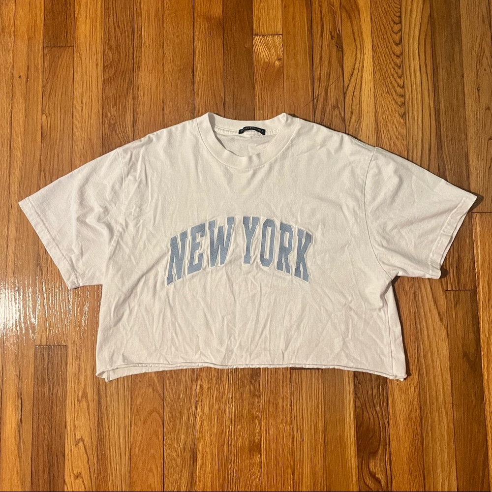 Brandy Melville Oversized Crop Top